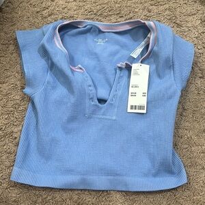 Urban outfitters go for gold seamless top